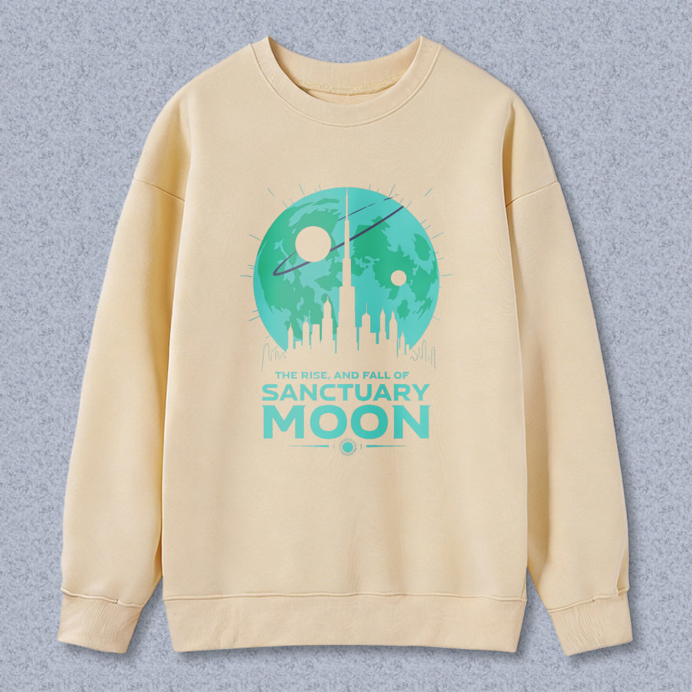 Wardrobecart Sanctuary Moon The Rise And Fall Of Sanctuary Moon Unisex Classic Sweatshirt