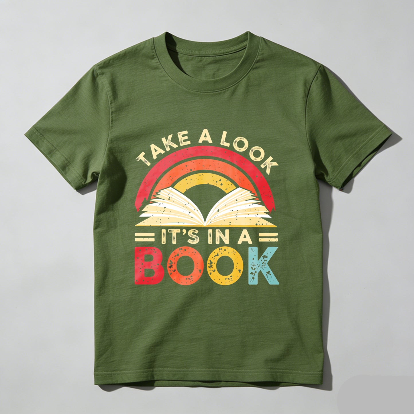 Wardrobecart Take A Look Its In A Book Unisex Classic T-shirt