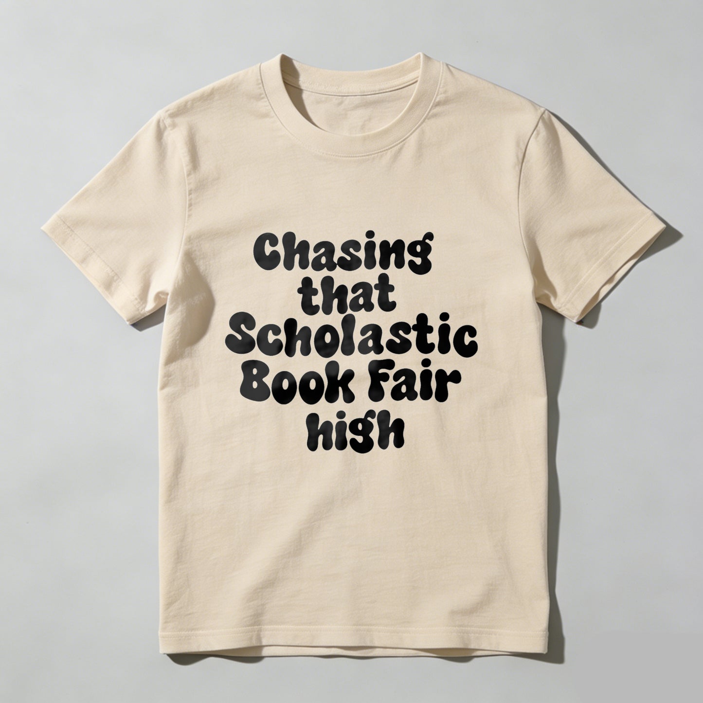 Wardrobecart Chasing That Scholastic Book Fair High Unisex Classic T-shirt