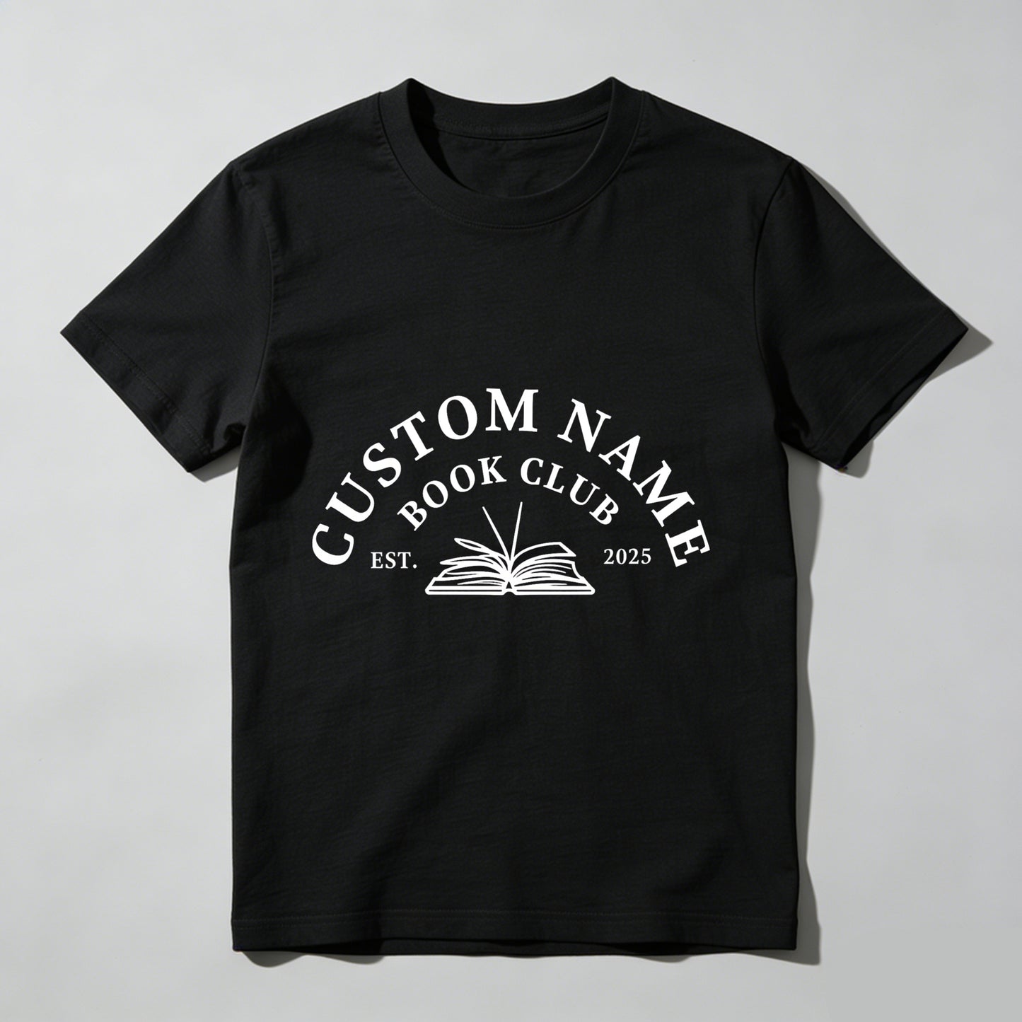 Wardrobecart Name Book Club Est 2025 Unisex Classic T-shirt