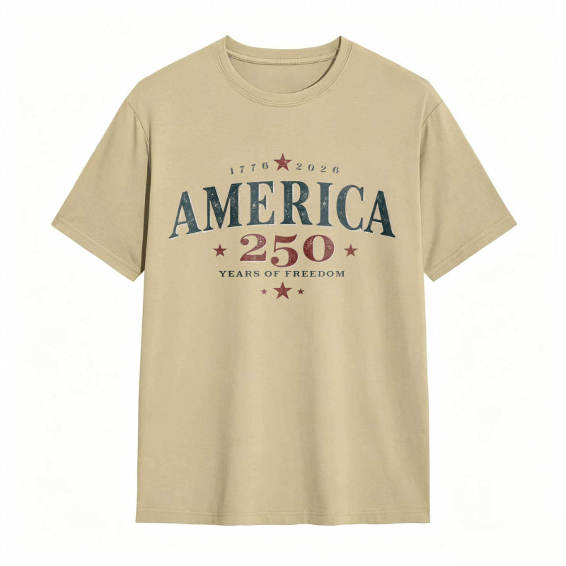America 250 Years Of Freedom 1776 2026 T-shirt