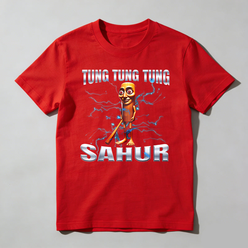 Tung Tung Tung Sahur Comfortable Trendy Casual Tee