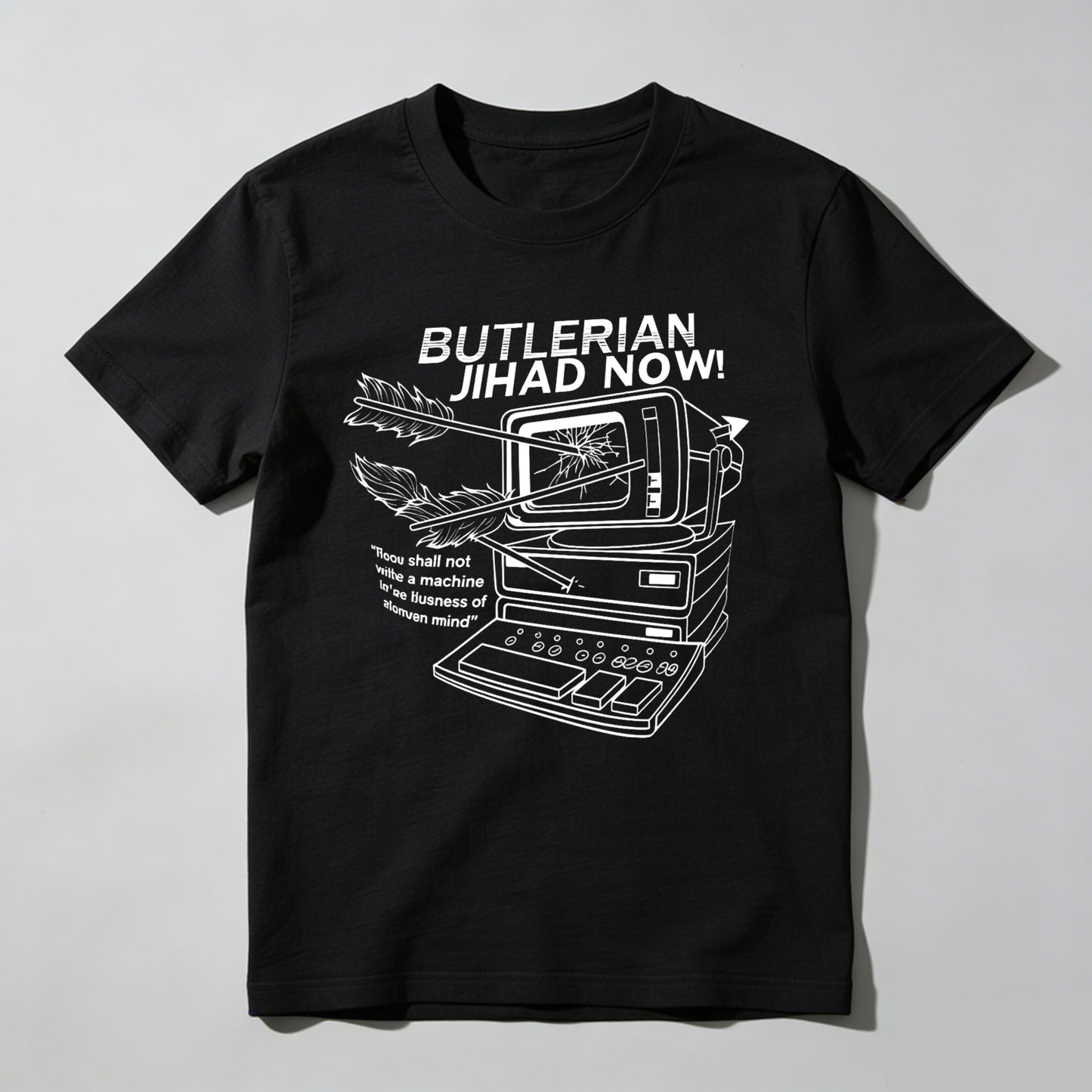 Wardrobecart Butlerian Jihad Now Machine Rebellion Unisex Classic T-shirt