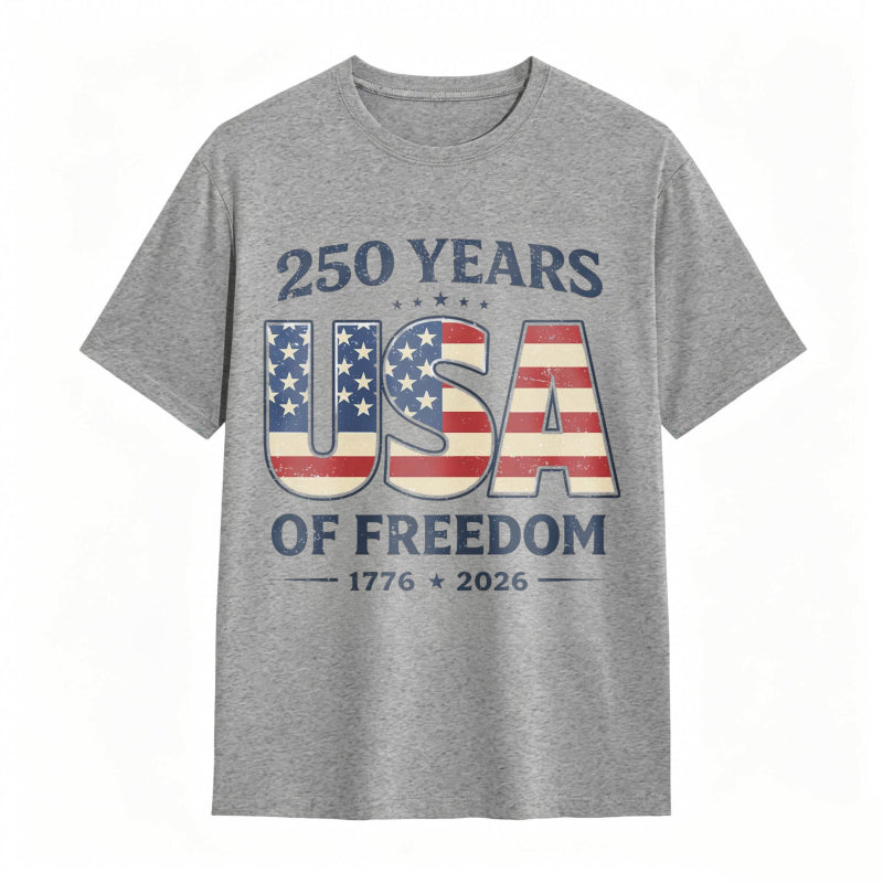 250 Years Usa Of Freedom 1776 2026 T-shirt
