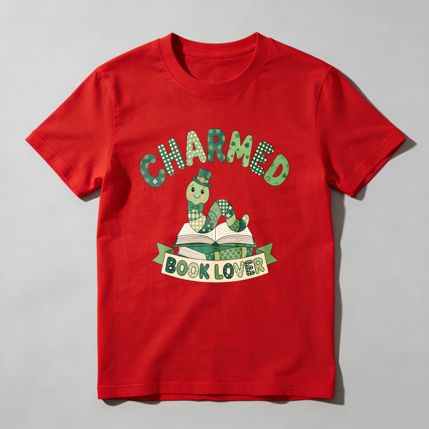 Wardrobecart Charmed Book Lover Snake Reading Unisex Classic T-shirt