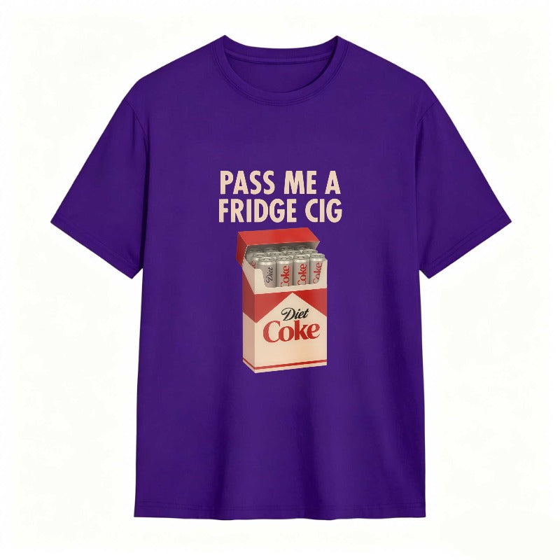 Pass Me A Fridge Cig Diet Coke Box Graphic Unisex Classic T-shirt