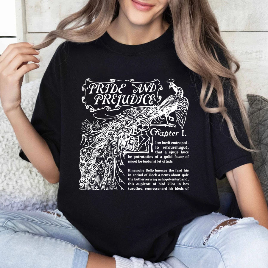 Wardrobecart Pride And Prejudice Chapter One Design Unisex Classic T-shirt