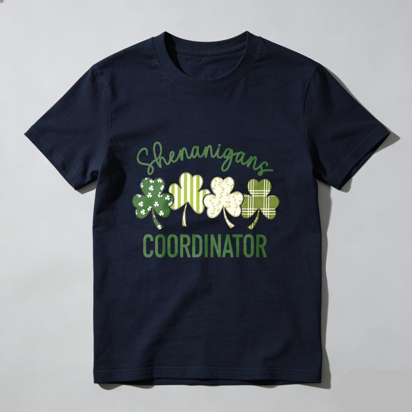 Wardrobecart Shenanigans Coordinator With Four Shamrocks Unisex Classic T-shirt