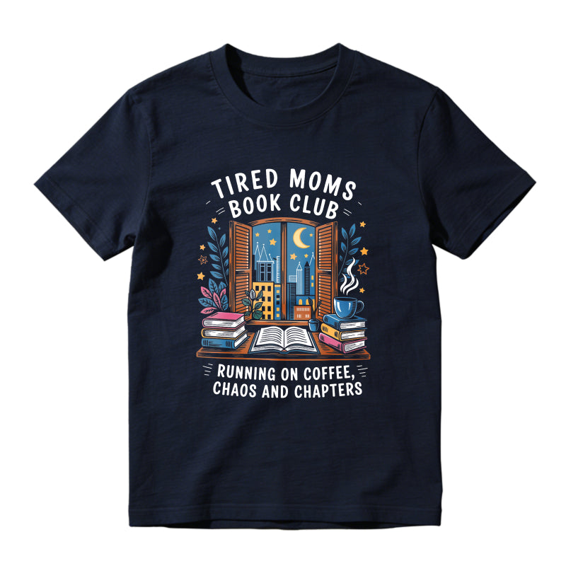 Wardrobecart Window With Books And Moon Night Scene Unisex Classic T-shirt