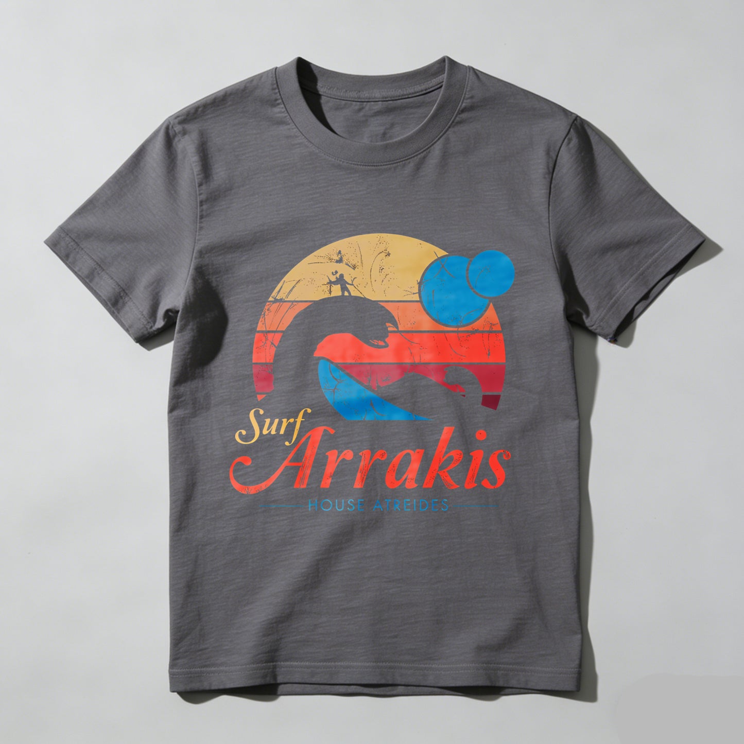 Wardrobecart Surf Arrakis House Atreides Desert Snake Sunset Unisex Classic T-shirt
