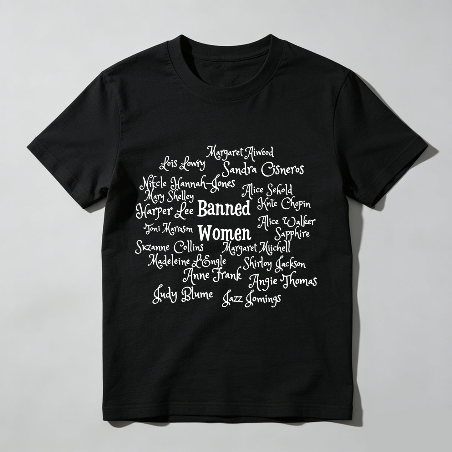 Wardrobecart Banned Women Names List Print Unisex Classic T-shirt