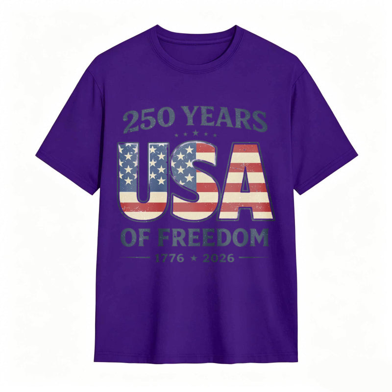 250 Years Usa Of Freedom 1776 2026 T-shirt