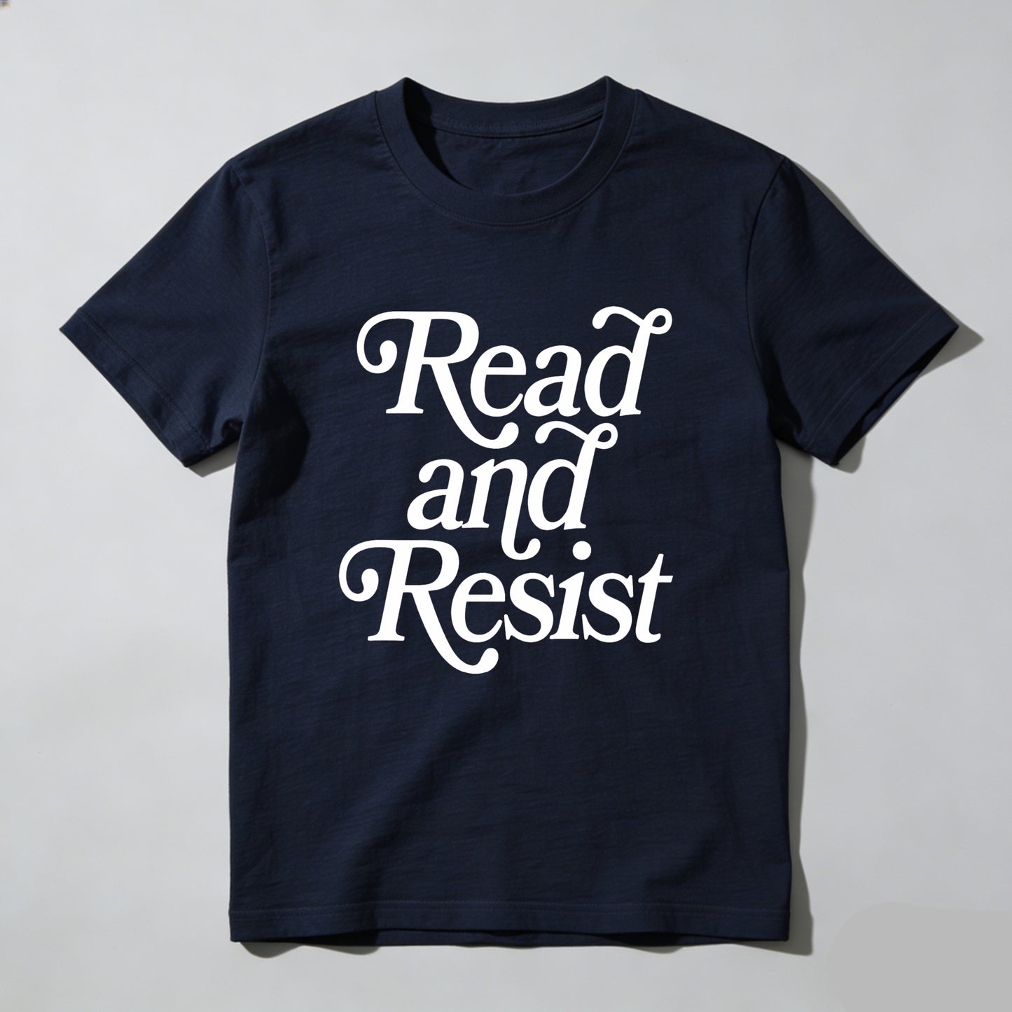Wardrobecart Read And Resist Unisex Classic T-shirt 100% cotton