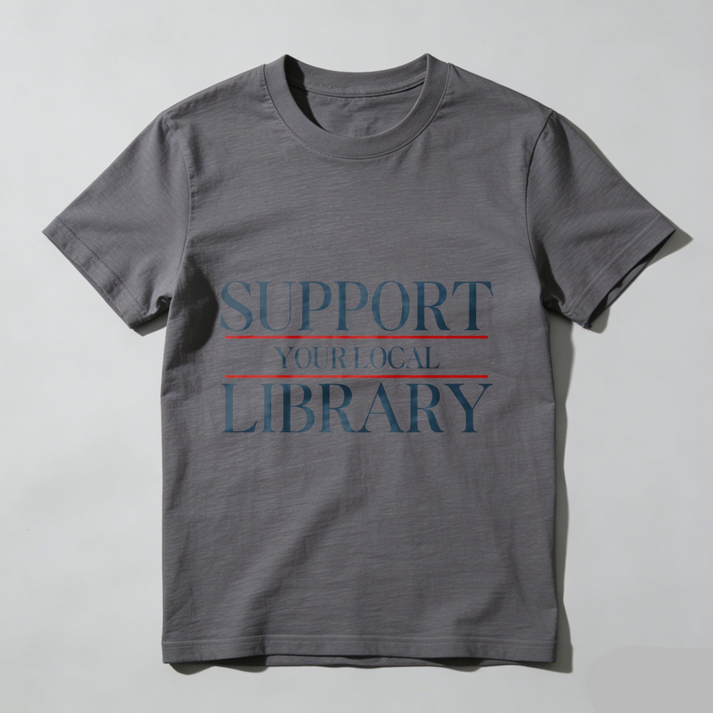 Wardrobecart Support Your Local Library Unisex Classic T-shirt