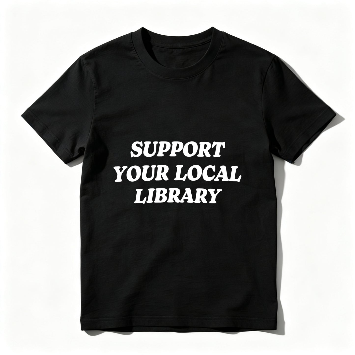 Wardrobecart Support Your Local Library Unisex Classic T-shirt