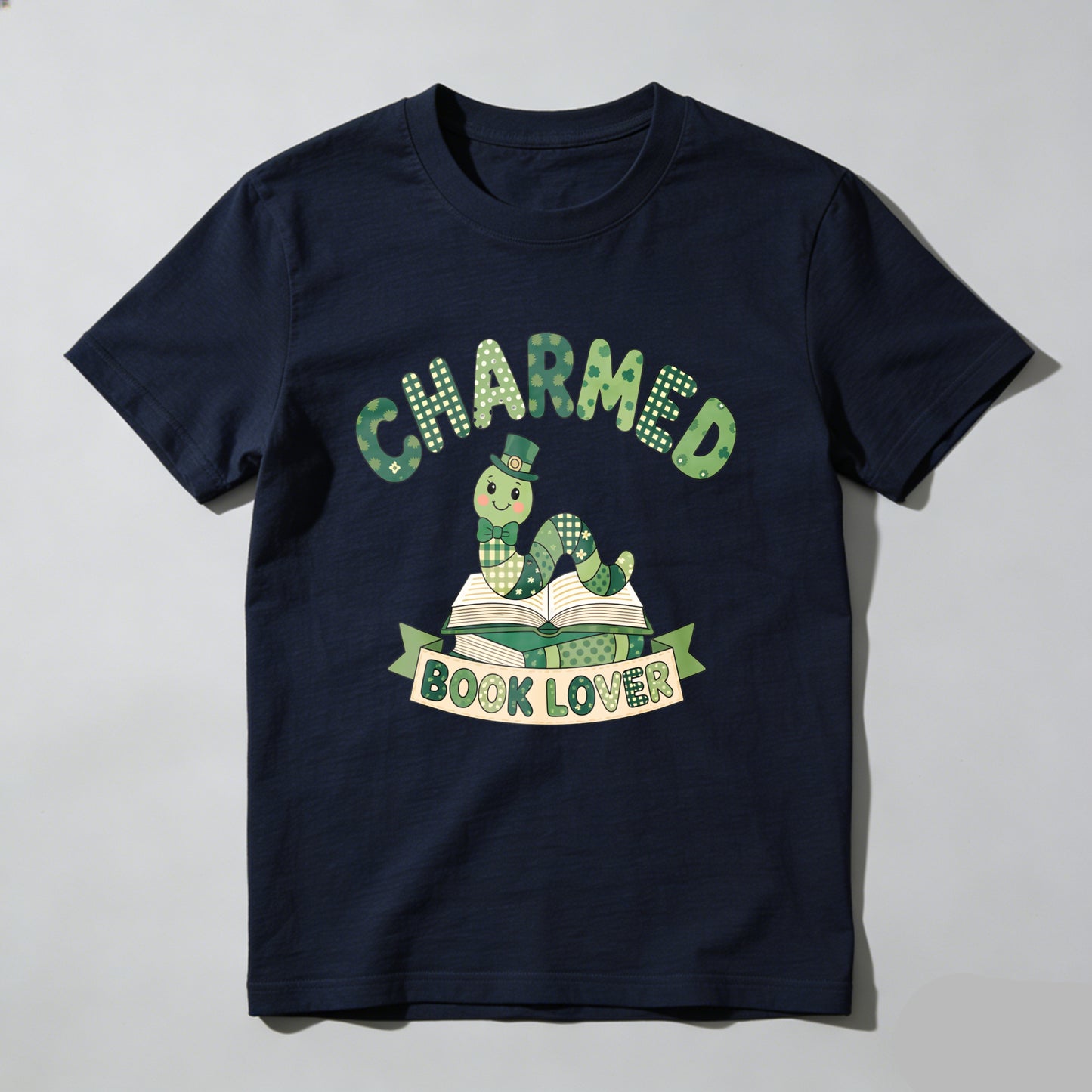 Wardrobecart Charmed Book Lover Snake Reading Unisex Classic T-shirt