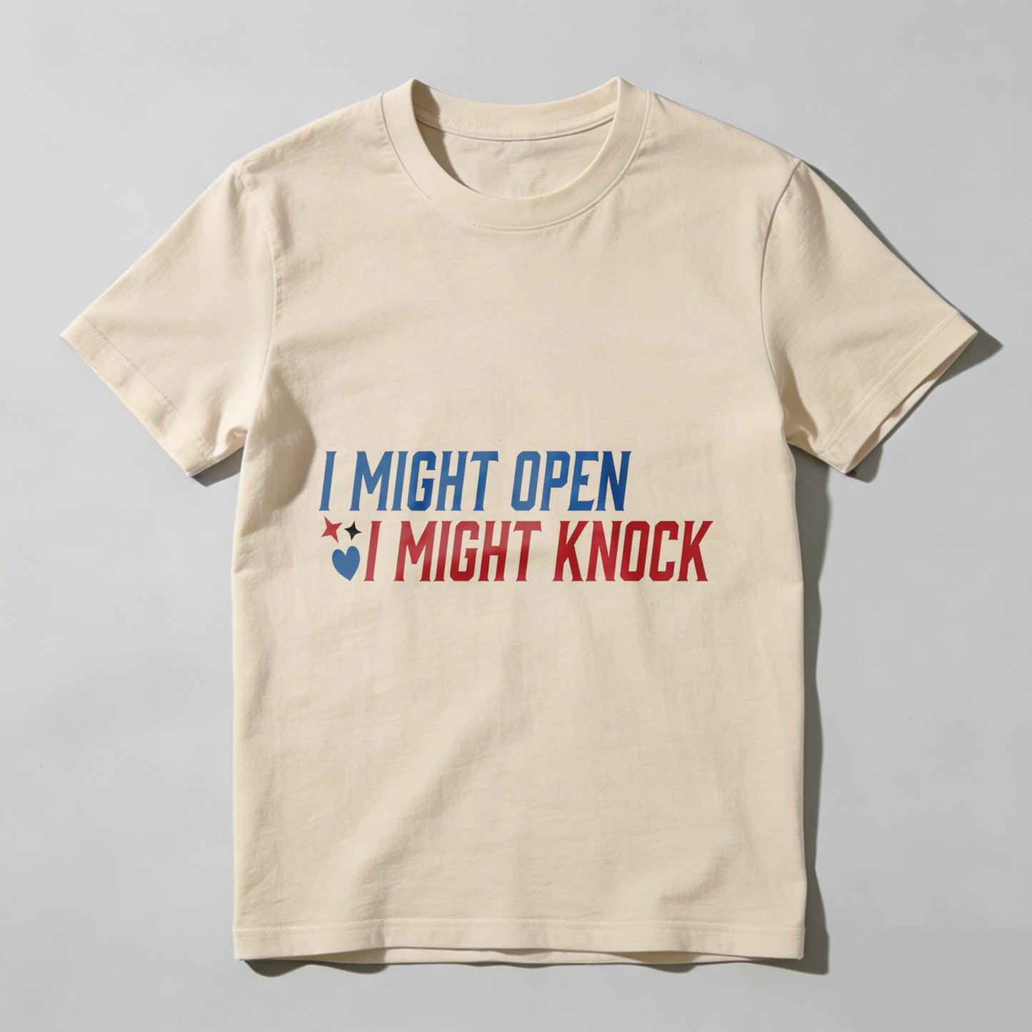 Wardrobecart I Might Open I Might Knock Unisex Classic T-shirt