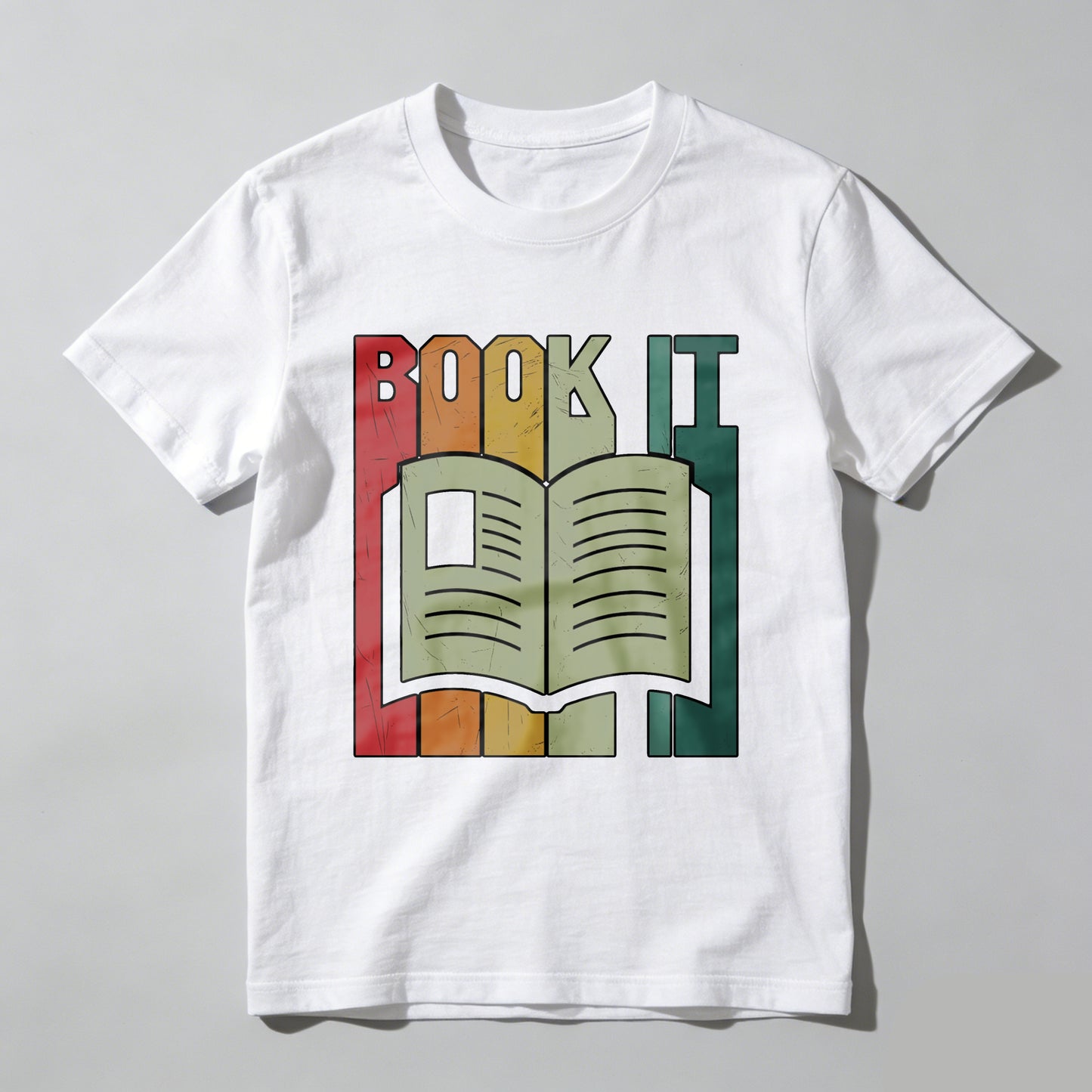 Wardrobecart Book It With Open Book Design Unisex Classic T-shirt