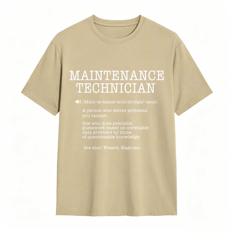 Maintenance Technician Repair Worker Handyman T-Shirt
