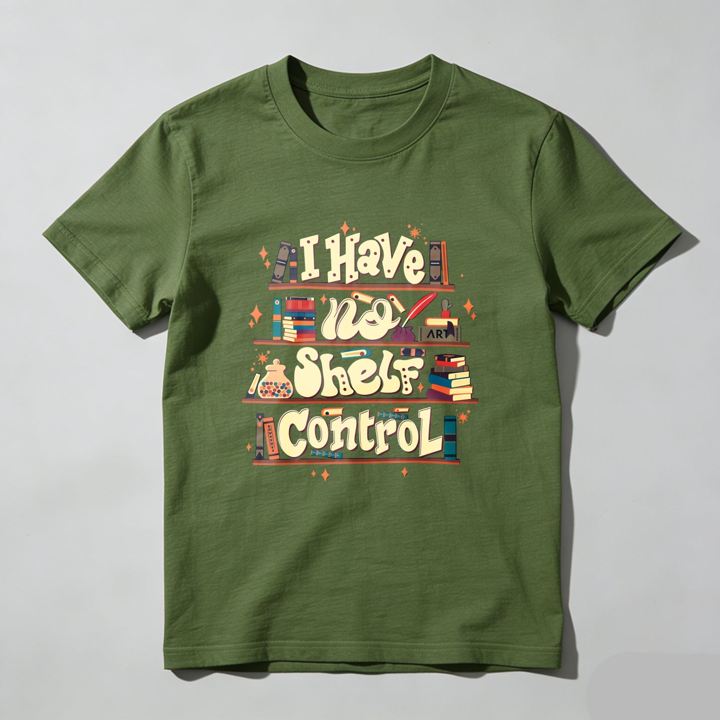 Wardrobecart I Have No Shelf Control Unisex Classic T-shirt