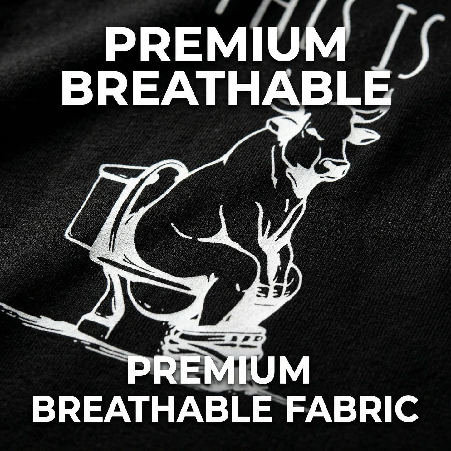 This Is Bull On Toilet Pure Cotton Short Sleeve T Shirt HOT