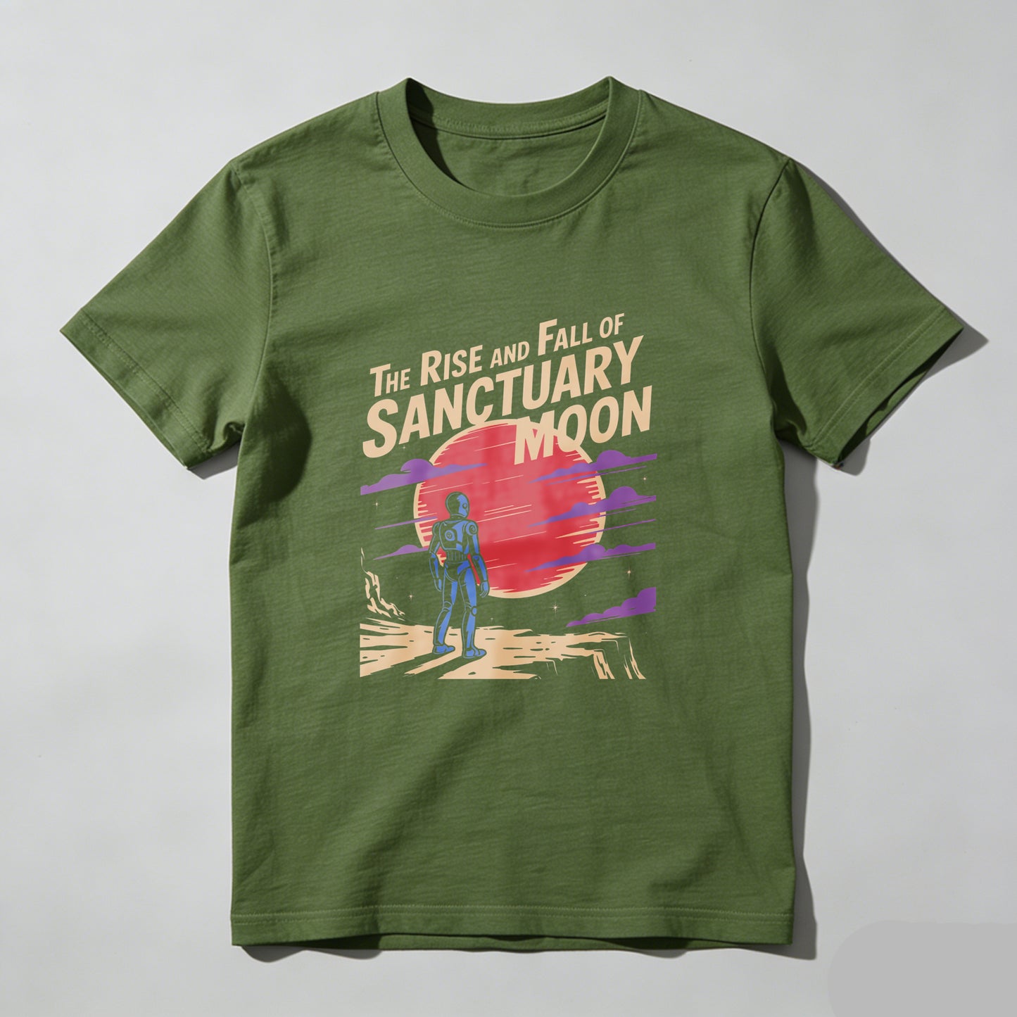 Wardrobecart The Rise And Fall Of Sanctuary Moon Unisex Classic T-shirt