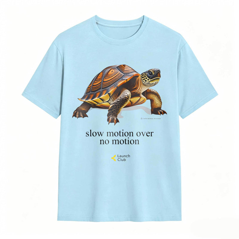 Turtle Slow Motion Over No Motion Unisex Classic T-shirt