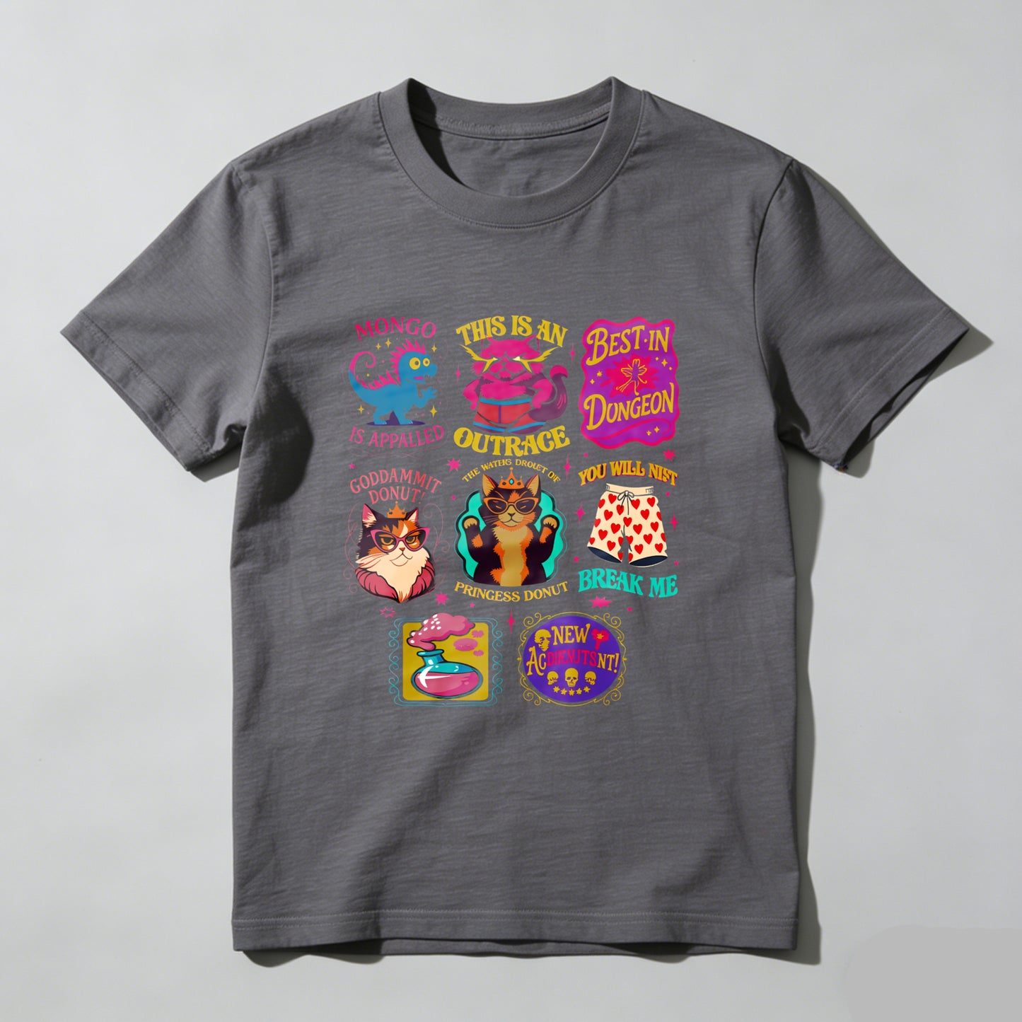 Wardrobecart Mongo Is Appalled This Is An Outrage Best In Dungeon Goddammit Donut Princess Donut Break Me New 47 Unisex Classic T-shirt