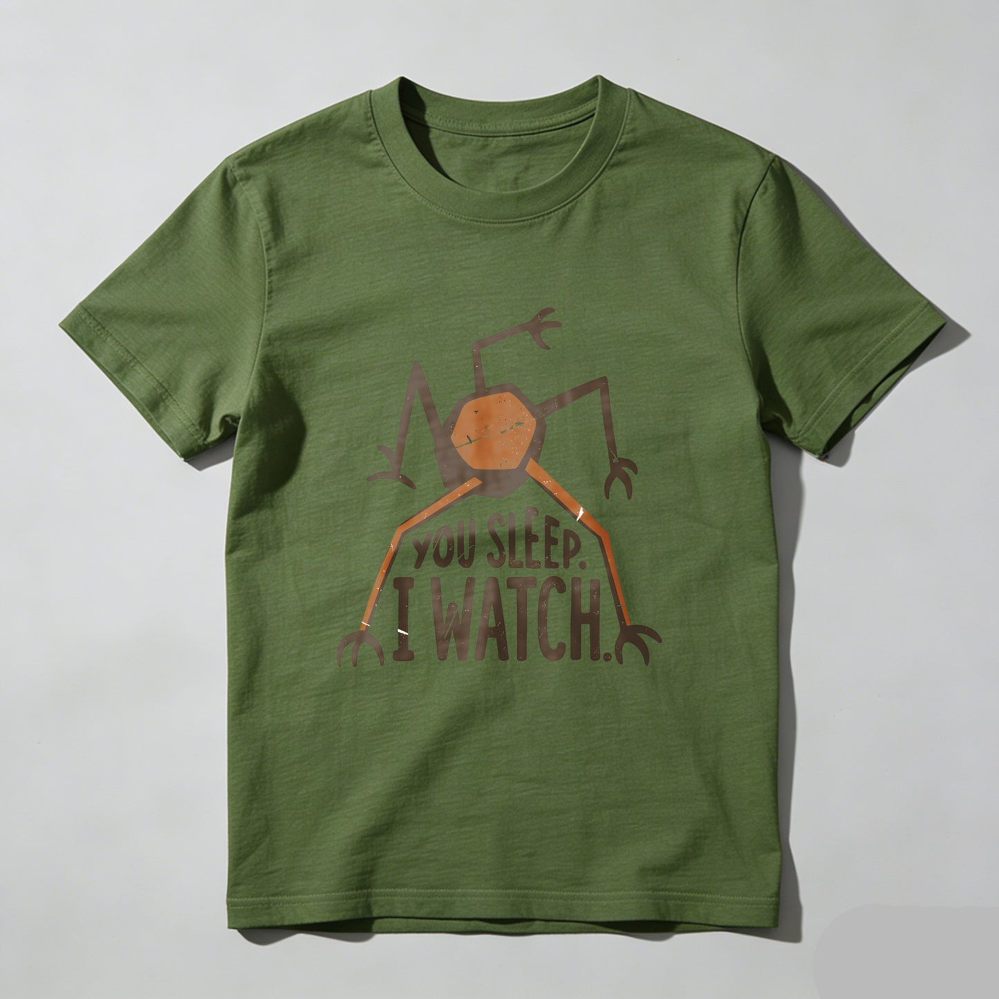 Wardrobecart You Sleep I Watch Spider Design Unisex Classic T-shirt