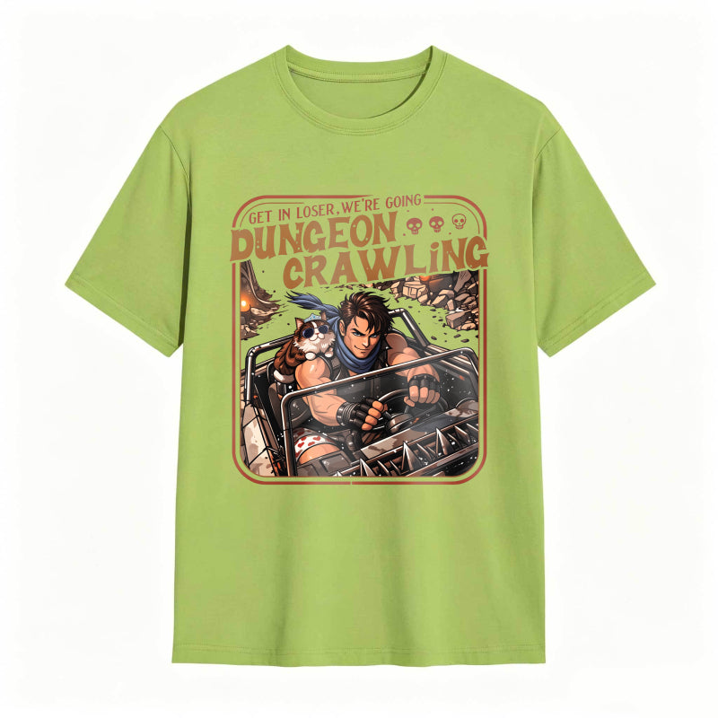 Dungeon Crawling Funny Gamer Fantasy Tee