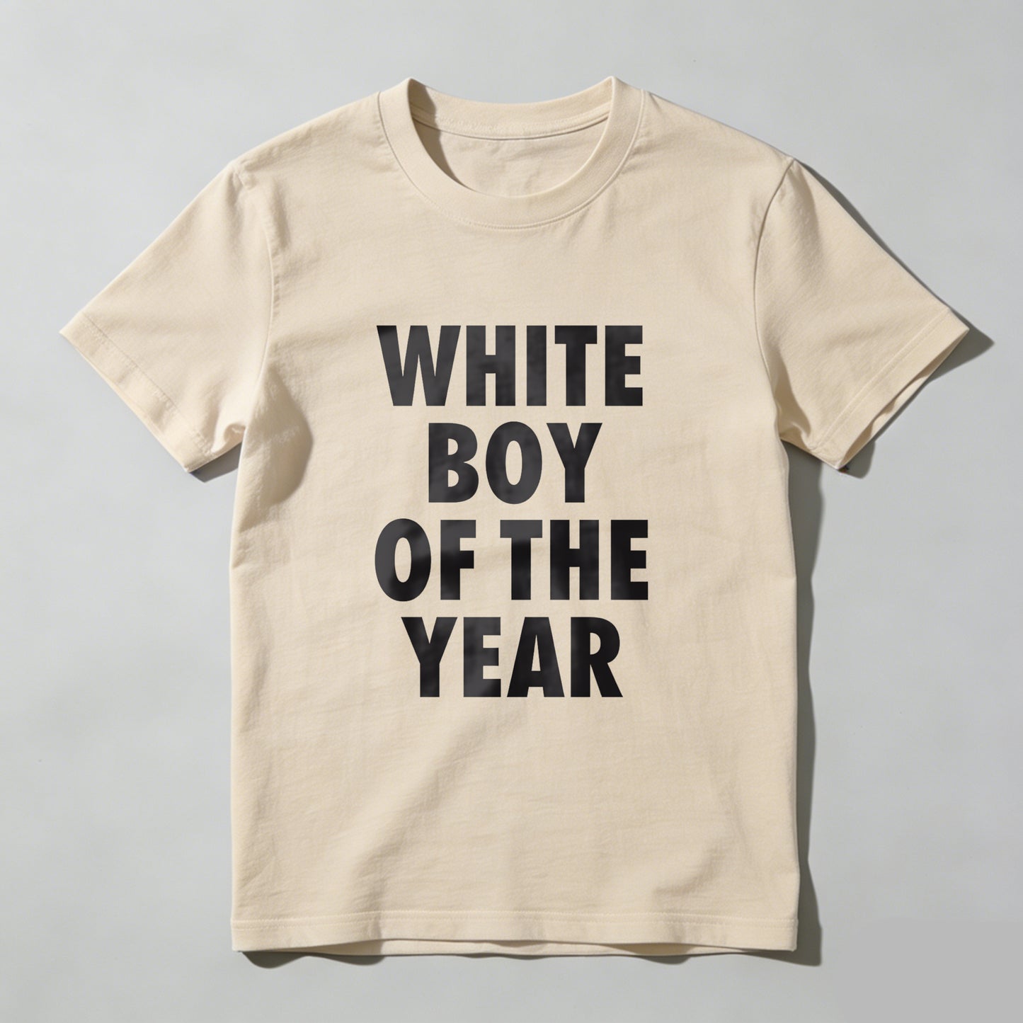 White Boy Of The Year tshirt 100% cotton