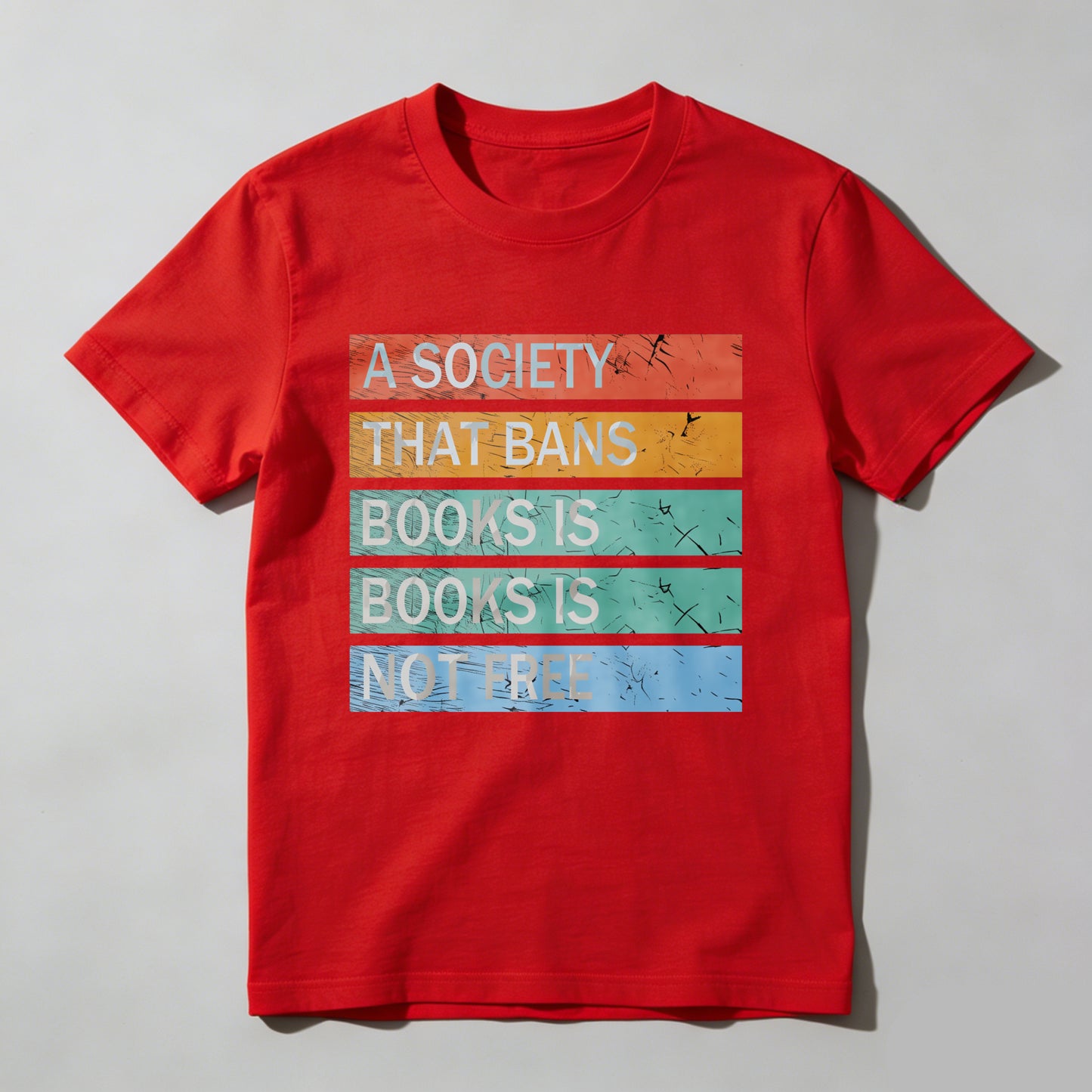 Wardrobecart A Society That Bans Books Is Not Free Unisex Classic T-shirt