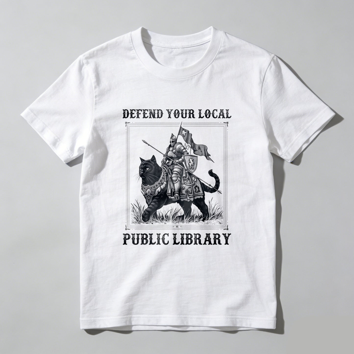 Wardrobecart Defend Your Local Public Library Unisex Classic T-shirt