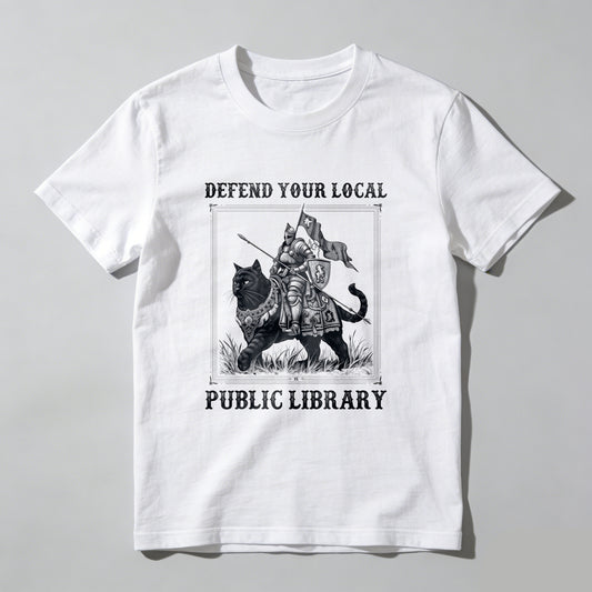 Wardrobecart Defend Your Local Public Library Unisex Classic T-shirt