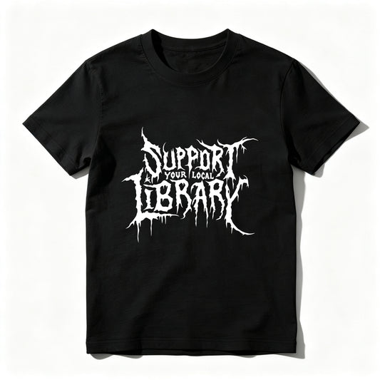 Wardrobecart Support Your Local Library Unisex Classic T-shirt