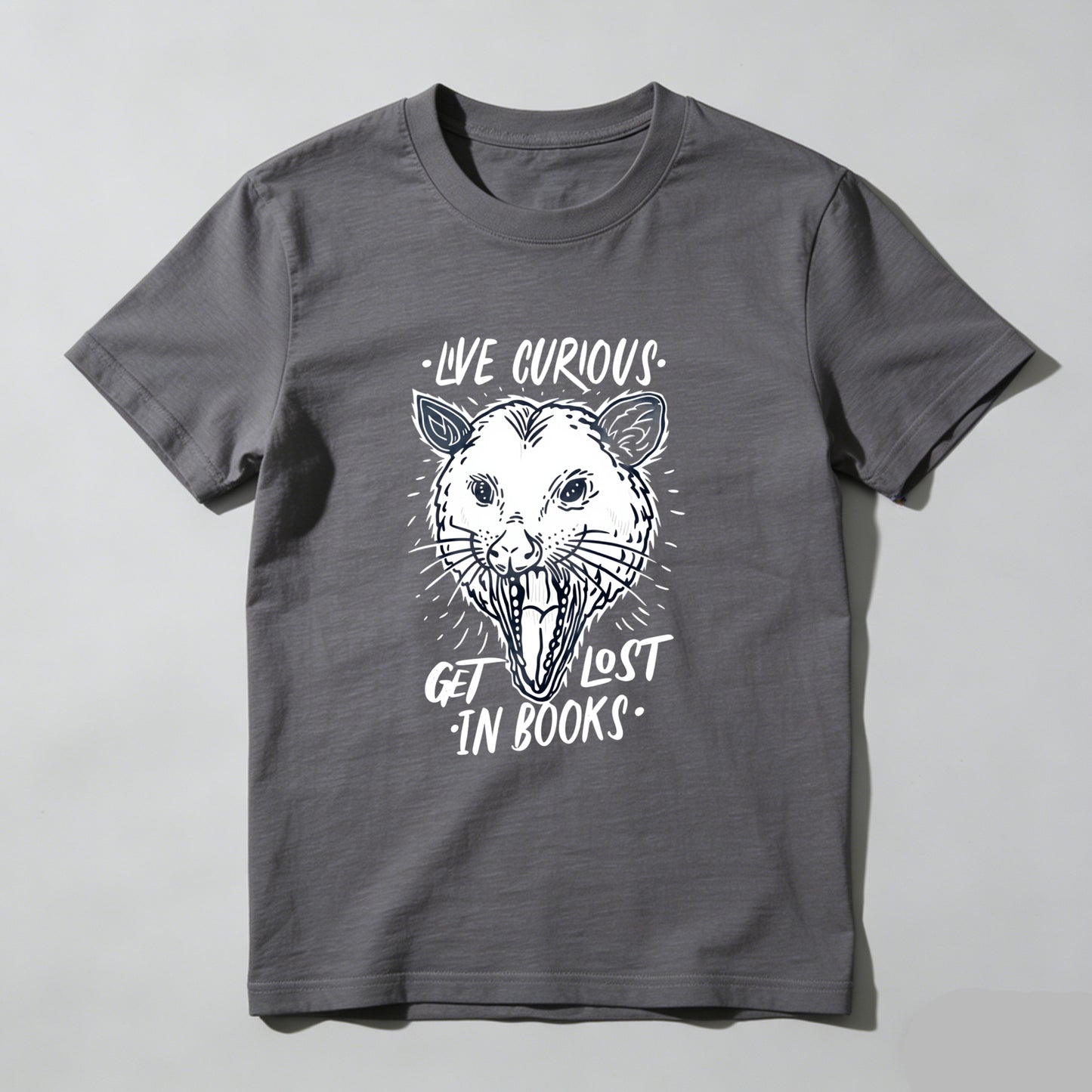 Wardrobecart Live Curious Get Lost In Books Unisex Classic T-shirt