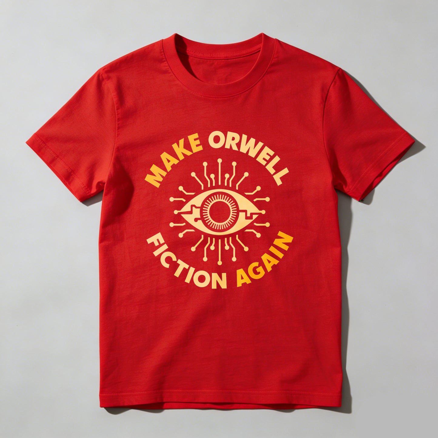 Wardrobecart Make Orwell Fiction Again Eye Symbol Unisex Classic T-shirt