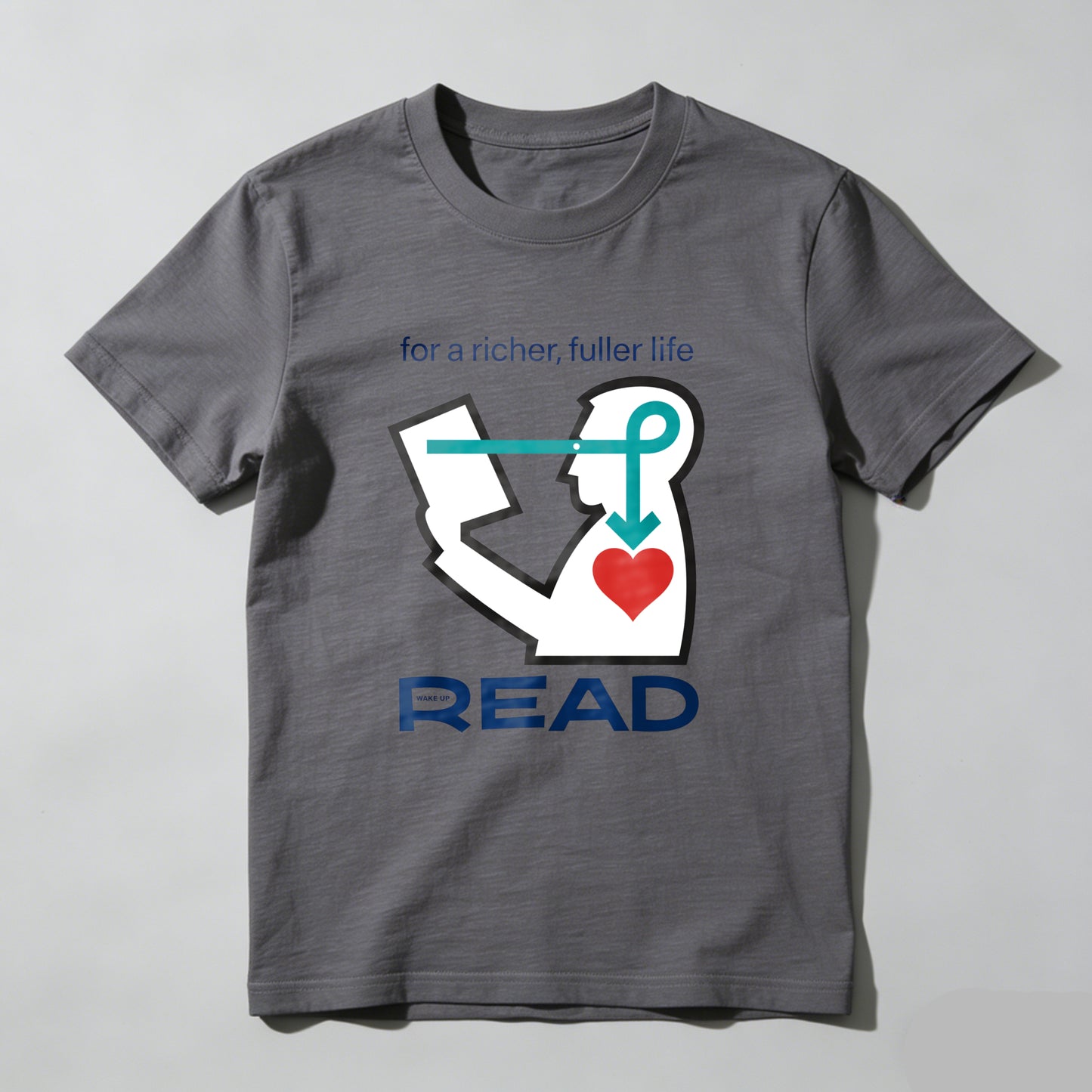 Wardrobecart For A Richer Fuller Life Read Unisex Classic T-shirt 100% cotton