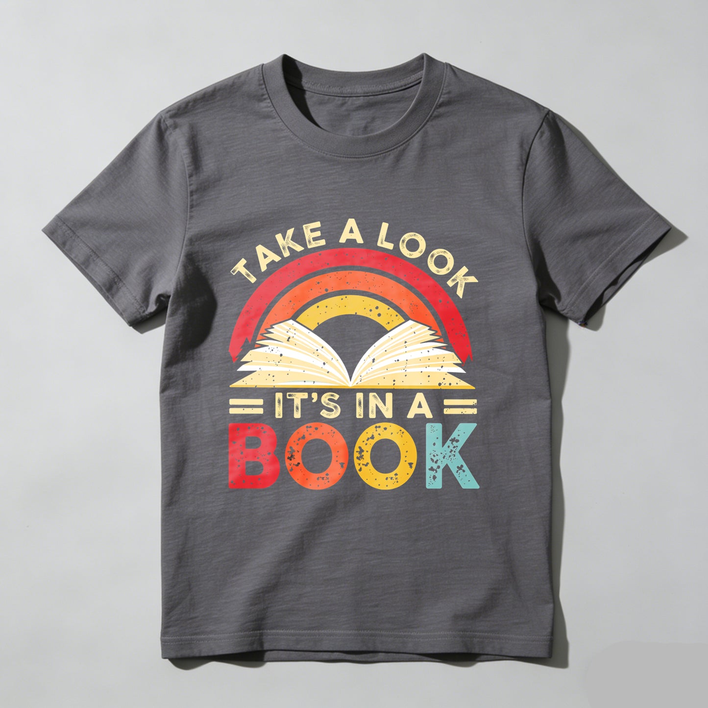 Wardrobecart Take A Look Its In A Book Unisex Classic T-shirt