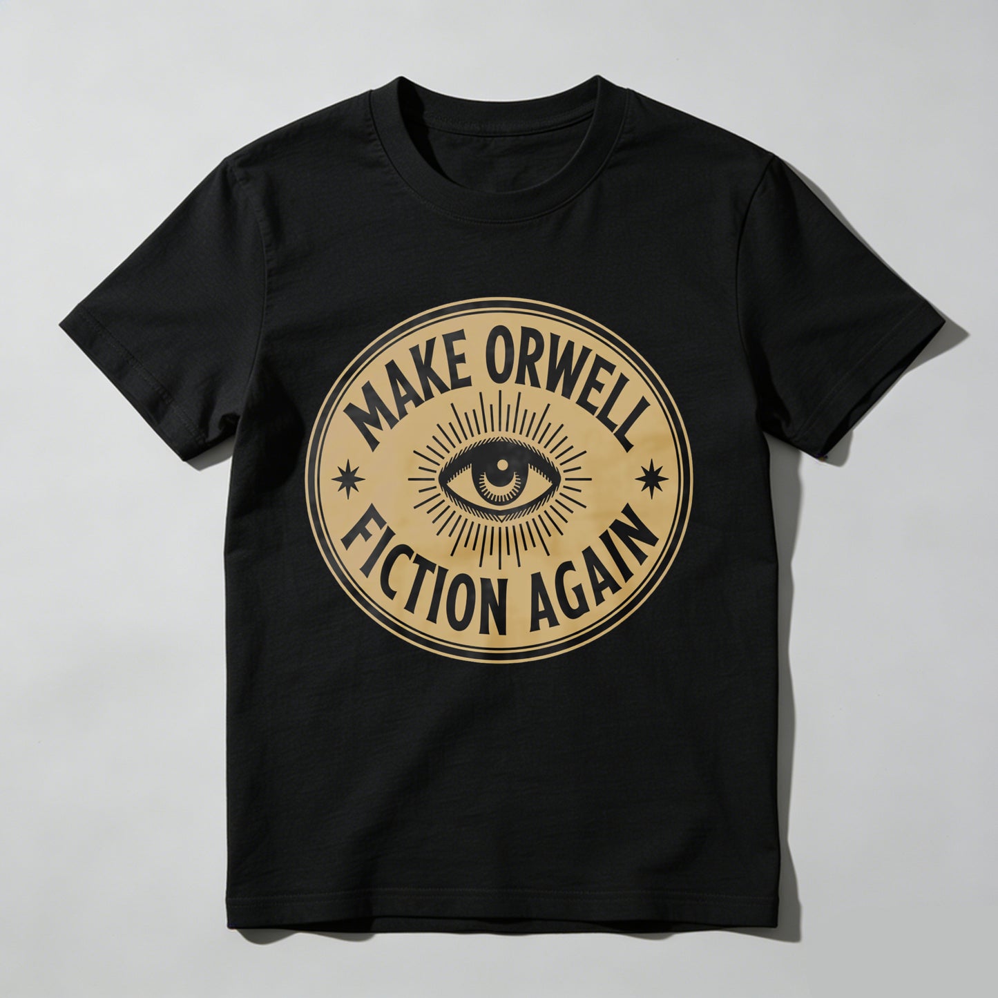 Wardrobecart Make Orwell Fiction Again Eye Symbol Unisex Classic T-shirt