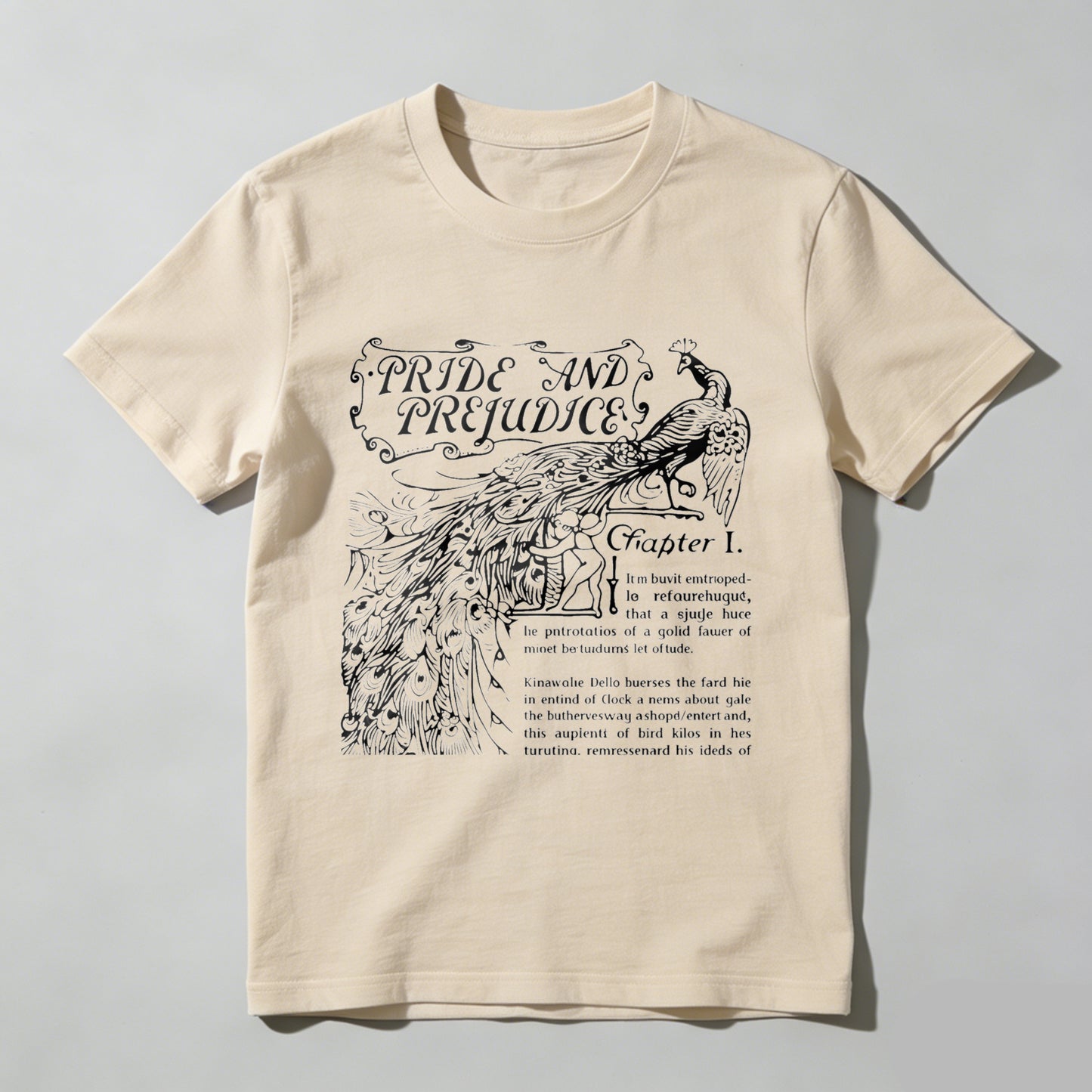 Wardrobecart Pride And Prejudice Chapter One Design Unisex Classic T-shirt