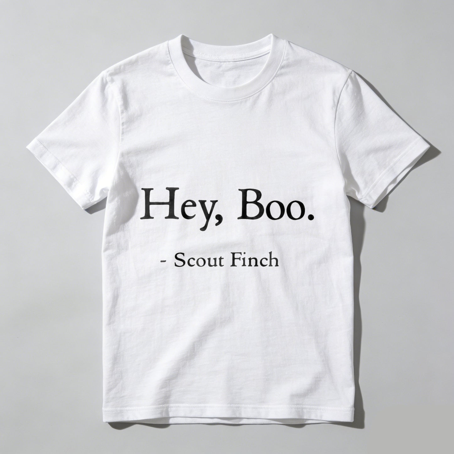 Wardrobecart Hey Boo Scout Finch Unisex Classic T-shirt