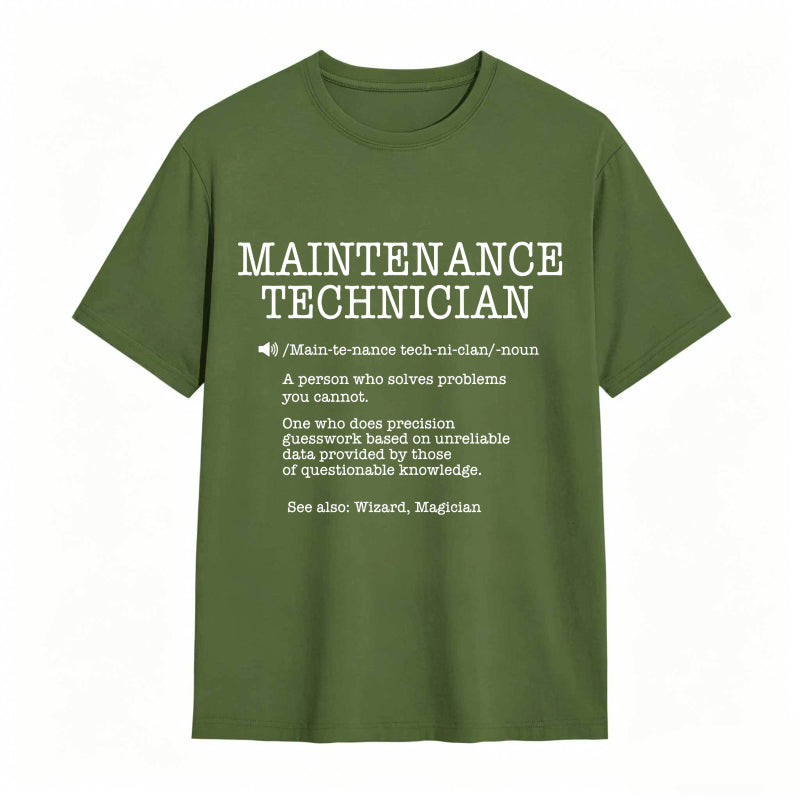 Maintenance Technician Repair Worker Handyman T-Shirt