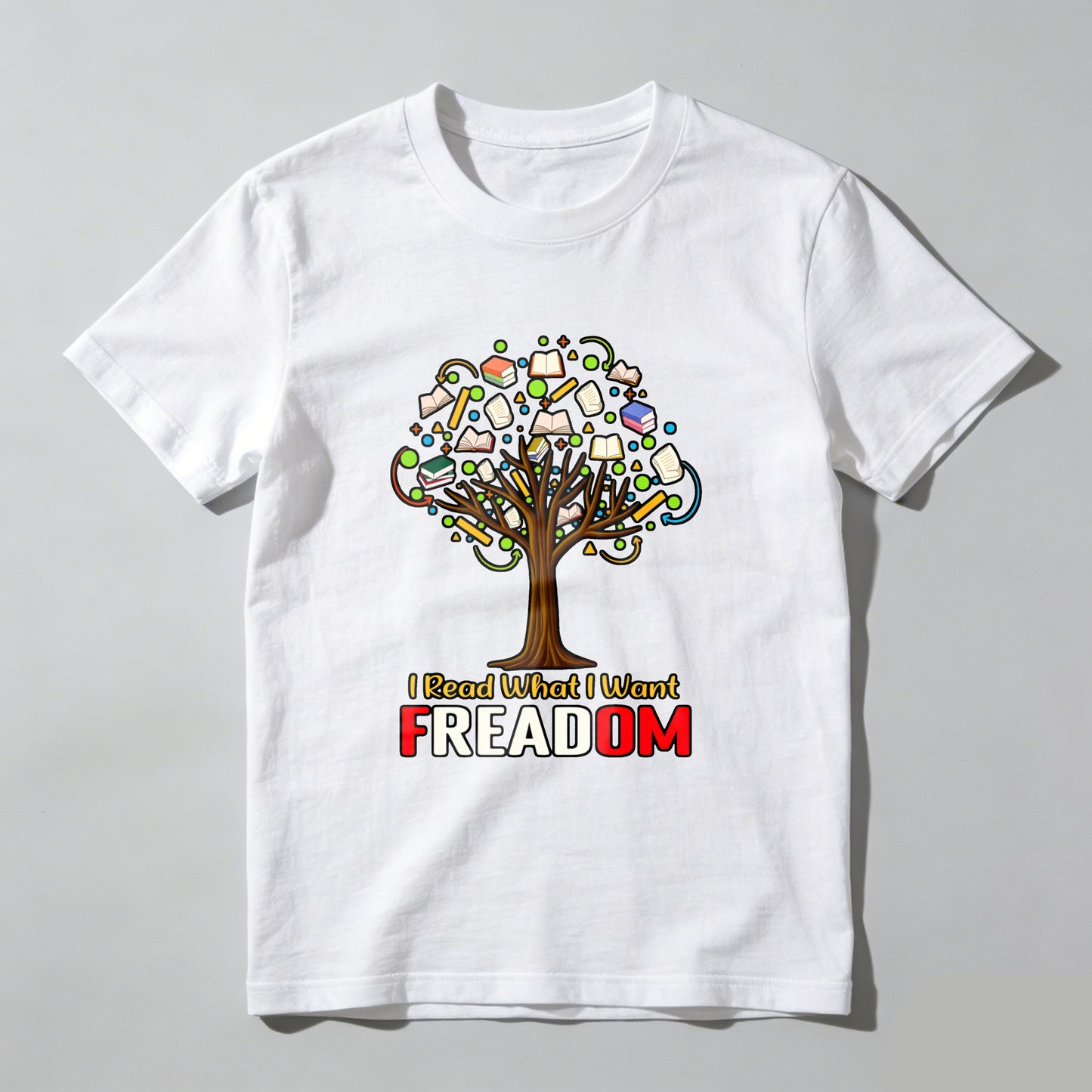 Wardrobecart I Read What I Want Freadom Tree Books Unisex Classic T-shirt