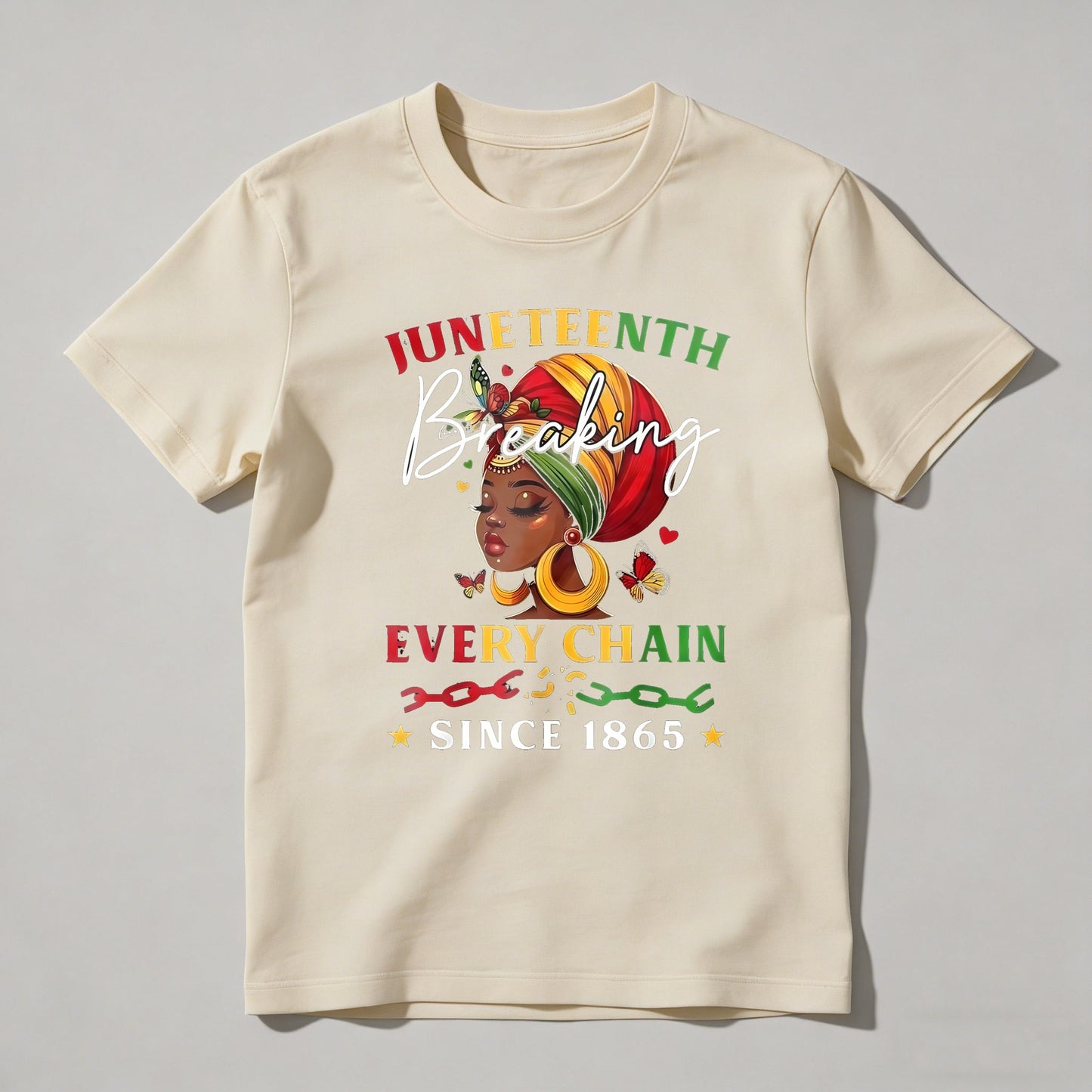 Juneteenth Breaking Every Chain Since 1865 T-shirt