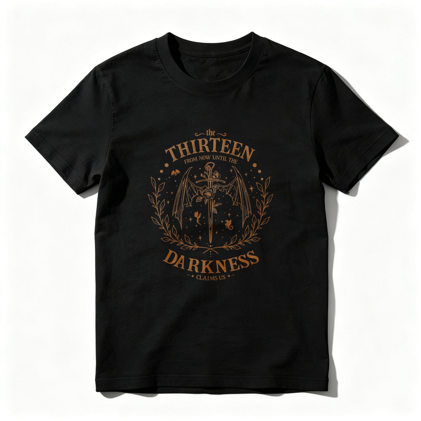 Wardrobecart Thirteen From Now Until The Darkness Claims Us Unisex Classic T-shirt