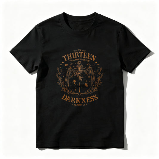 Wardrobecart Thirteen From Now Until The Darkness Claims Us Unisex Classic T-shirt