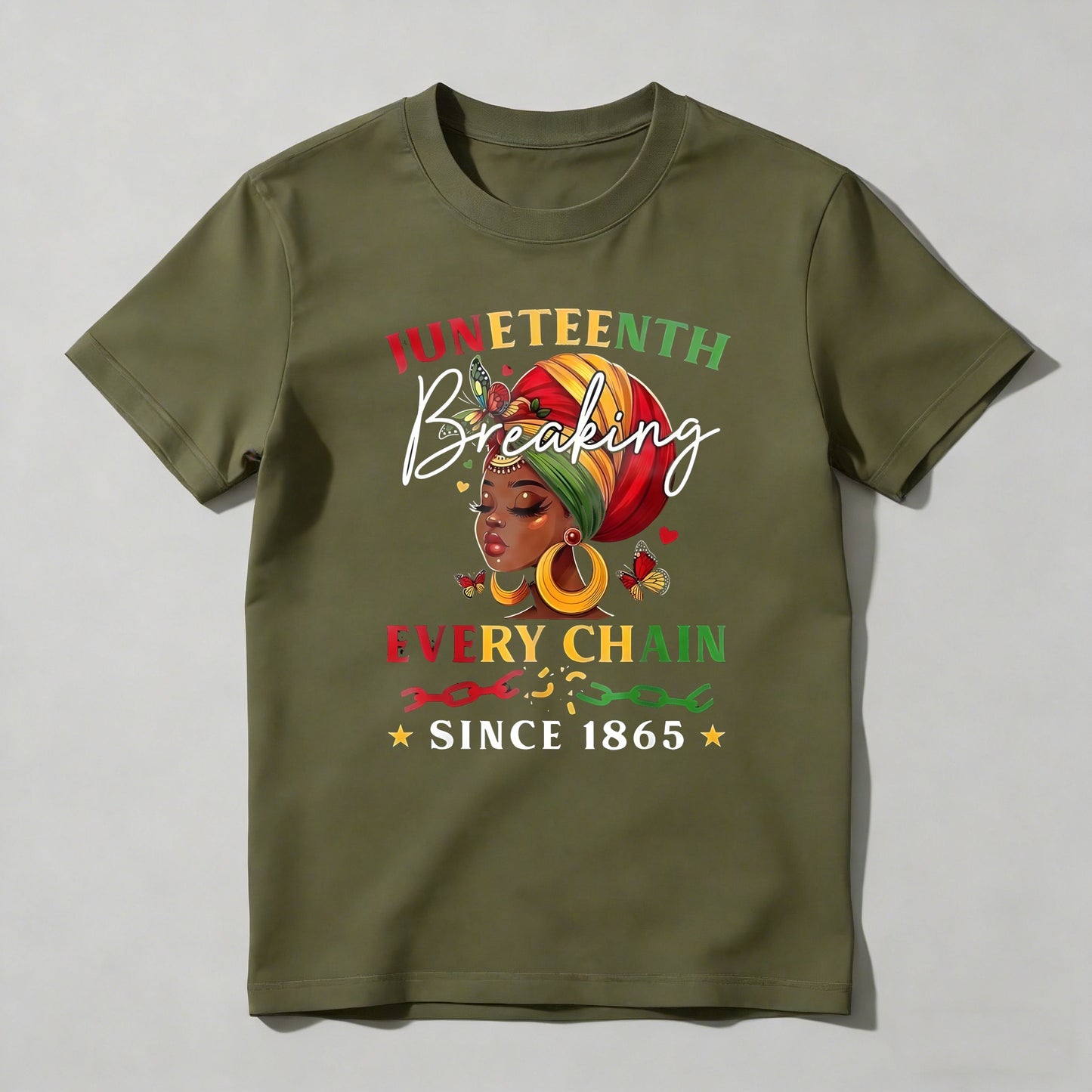 Juneteenth Breaking Every Chain Since 1865 T-shirt