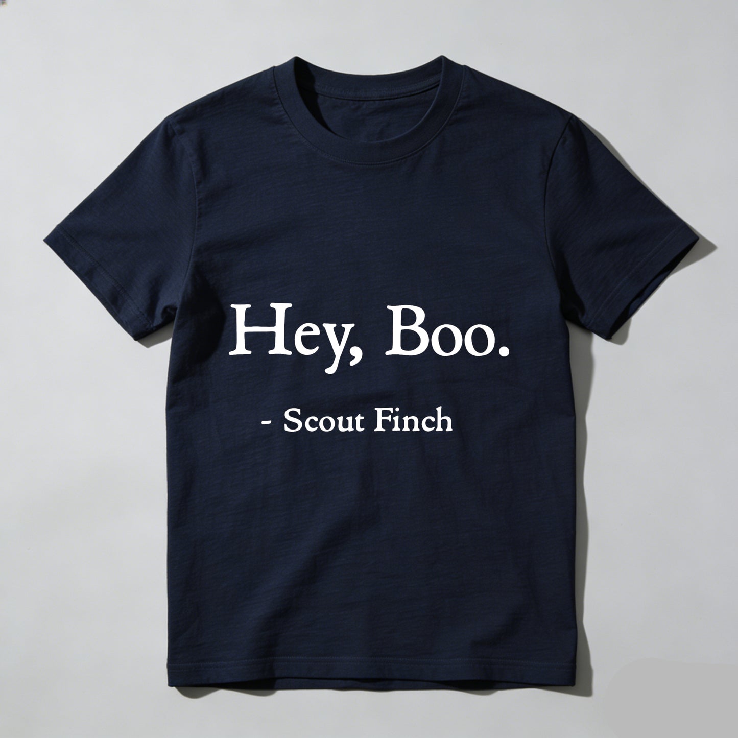 Wardrobecart Hey Boo Scout Finch Unisex Classic T-shirt