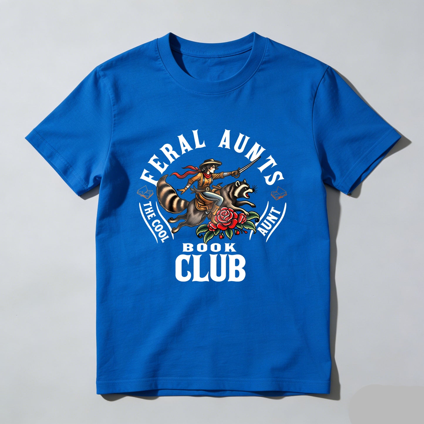 Wardrobecart Feral Aunts Book Club The Cool Aunt Unisex Classic T-shirt